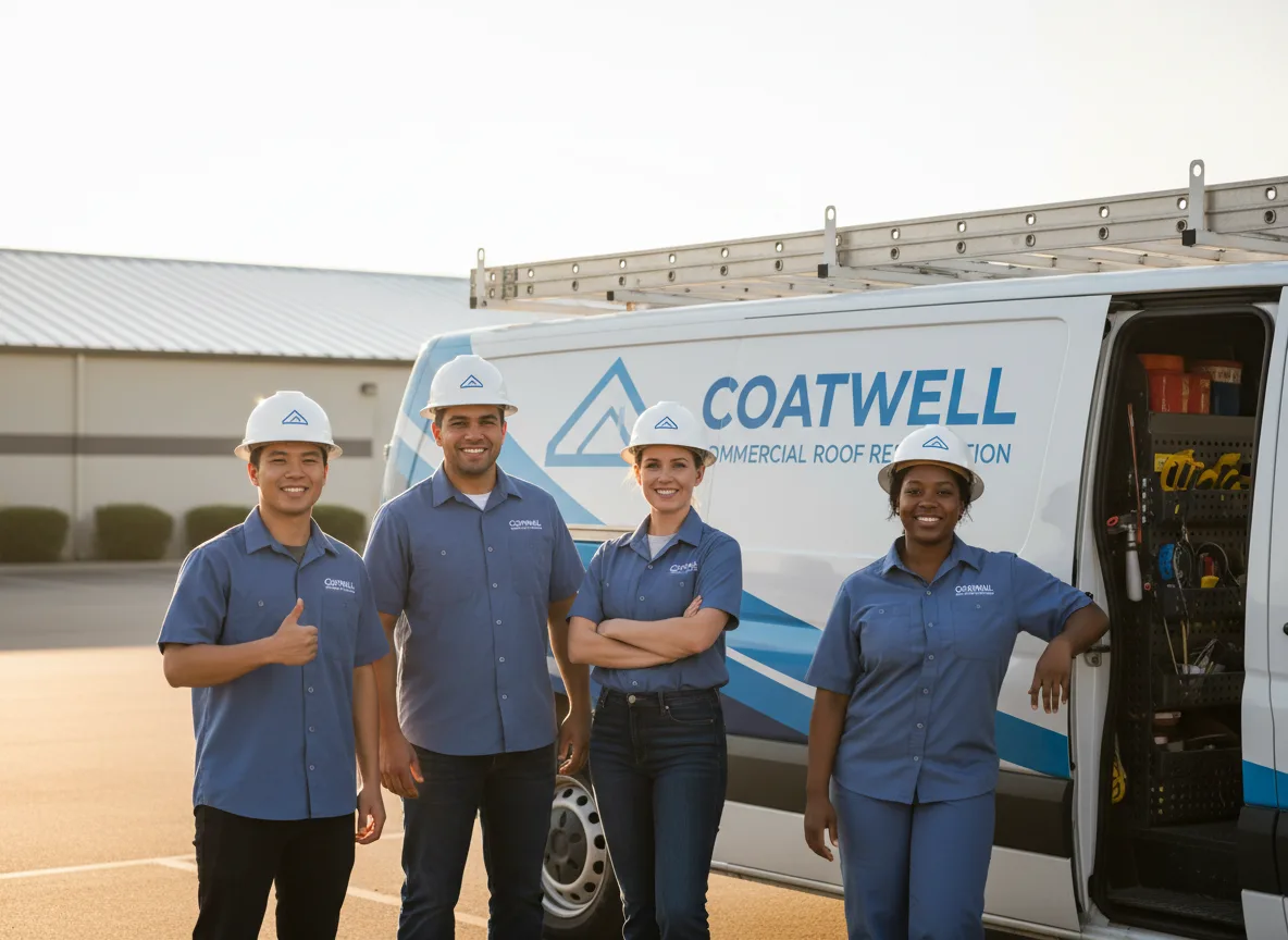 Commercial roof coating company in Carnegie, OK